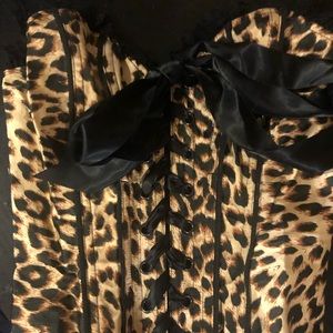 Leopard Corset